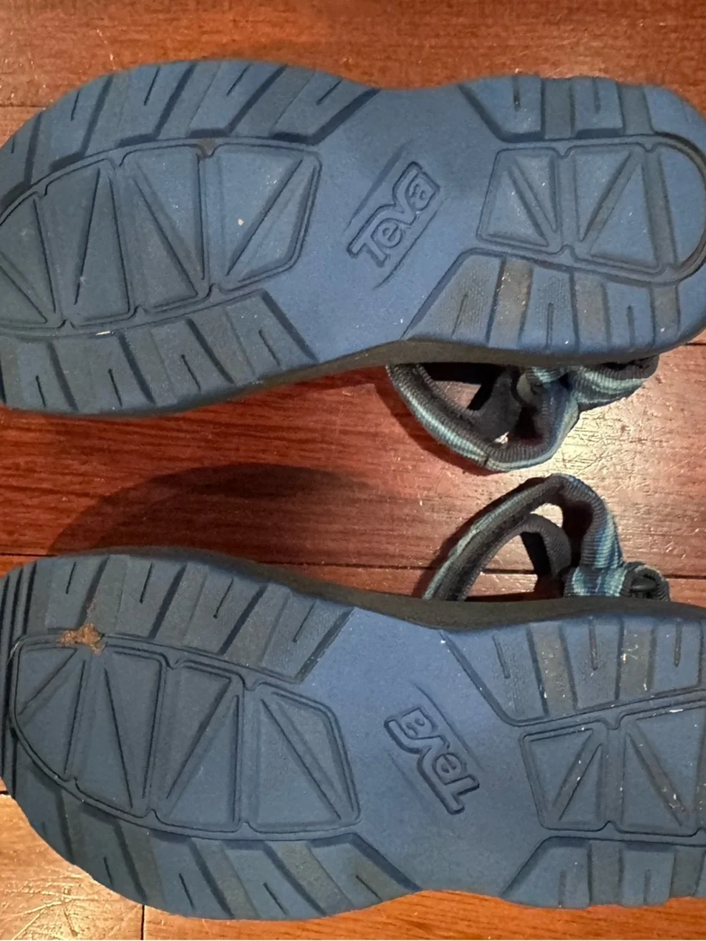 Teva Gray and Blue Strappy Outdoor Sandals